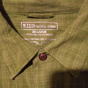 5.11 Tactical Men's 2x Shirt